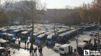 Ankara'da minibüs hat fiyatları 12 milyon TL'ye kadar çıkıyor