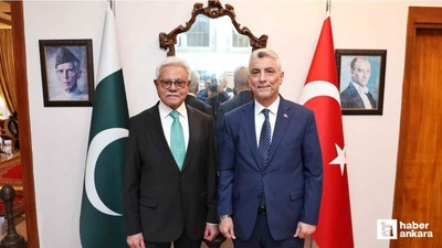 Bakan Ömer Bolat, Pakistan'ın Ankara Büyükelçiliği'nin iftar programında dostluk mesajı verdi