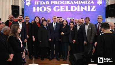 Başkan Mansur Yavaş, Sincan'da iftar programında vatandaşlarla buluştu