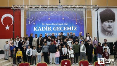 Keçiören'de yetim ve öksüz çocuklar iftarda buluştu