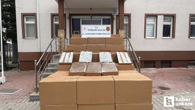 Ankara'dan getirilen 1 milyon 365 bin kaçak makaron ele geçirildi