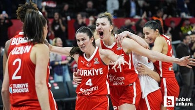 A Milli Kadın Basketbol Takımı, 2026 Dünya Kupası'na katılmayı garantiledi