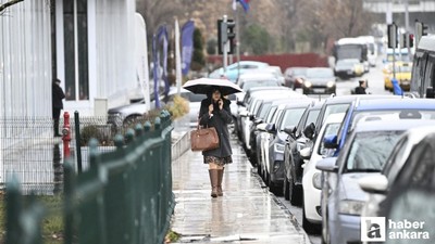 Başkentte 3 gün boyunca yağış bekleniyor!
