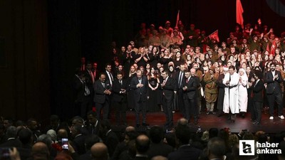 Cumhurbaşkanı Erdoğan, 'Şüheda 1915' Tiyatro Gösterimi'ni izledi
