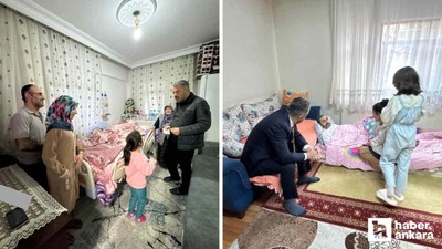 Pursaklar Belediye Başkanı Çetin, ev ziyaretlerine devam ediyor