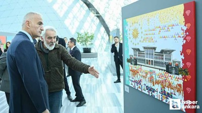 Bakan Ersoy 'Başkent Ankara' sergisini ziyaret etti
