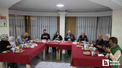 Mesut Özarslan, iftarda konukevi sakinleriyle buluştu