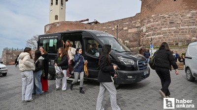 ABB'nin 402 Başkent Kültür Turu Hattı haftanın 7 günü ring hizmeti veriyor