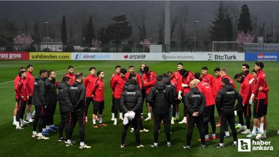 Türkiye'nin Romanya maçı hazırlıkları Montella yönetiminde devam ediyor