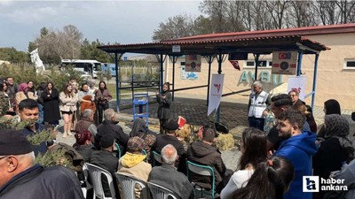 Ankara'da huzurevi sakinleri Hippoterapi Uygulama ve Araştırma Merkezinde ağırlandılar