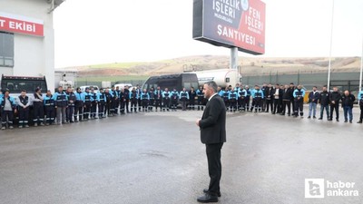 Pursaklar Belediyesi’nde bayramlaşma sevinci yaşandı