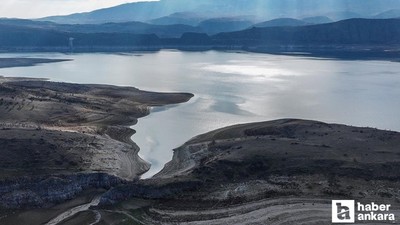 Başkentte barajların doluluk oranları geçen yıla göre düştü!