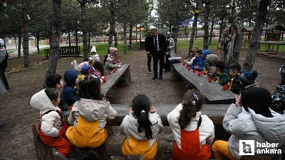 Pursaklar'da Orman Haftası kapsamında tohumlar toprakla buluştu