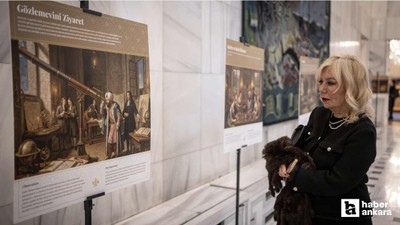 Ankara'da açılan sergide Yirmisekiz Mehmed Çelebi'nin Fransa seyahati dijital sanatla anlatıldı