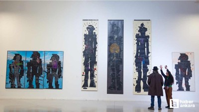 Ankara'da Hüsamettin Koçan'ın "Ben Bu" isimli sergisi açıldı