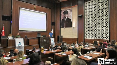 Keçiören Belediyesi peroneline sağlıklı yaşam semineri düzenledi