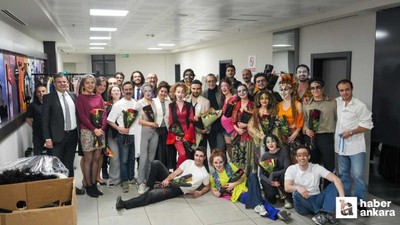 Etimesgut'ta Dünya Tiyatro Günü 'Kuşkondu Müzikali' ile kutandı