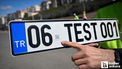 APP Plakaların denetimi 1 Nisan'da başlayacak