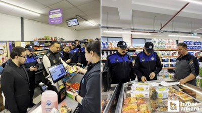 Sincan'da gıda satış noktalarına denetim devam ediyor