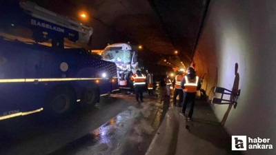 TEM Otoyolu Ankara istikametinde zincirleme kaza: 4 araç çarpıştı