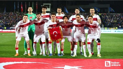 Türkiye'nin Dünya Kupası'ndaki maç programı belli oldu