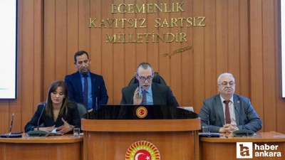 Etimesgut'ta nisan ayı meclis toplantısının ilk oturumunu gerçekleştirdi!