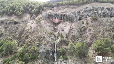 Ankara'nın denizi yok ama şelalesi var: Doğa harikası!
