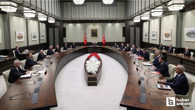 Kabine yoğun gündemle Cumhurbaşkanı Erdoğan'ın başkanlığında toplanıyor