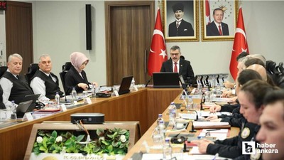 İçişleri Bakanlığı'nda yapılan yapılan güvenlik toplantısında kararlılık mesajı
