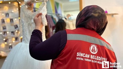 Sincan'da Yarım Elma Hayır Çarşısı gençlere destek oluyor