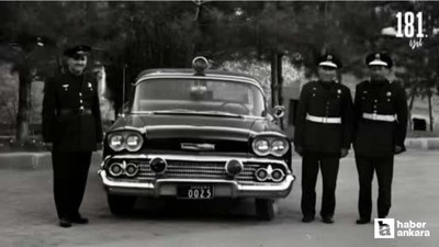 Ankara Emniyet Müdürlüğünden 181. kuruluş yıl dönümünde "Nostalji" mesajı