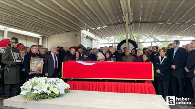 Ankara'da düzenlenen törenle Yalçın Küçük son yolculuğuna uğurlandı