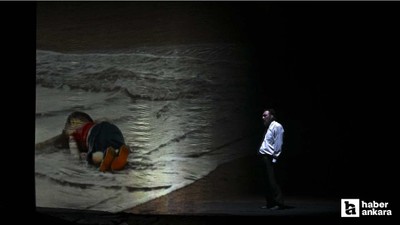 Ankara'da "Firavunla Yüz Yüze" tiyatro oyunu sahnelendi