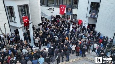 Etimesgut'ta Yunus Emre Kültür Merkezi kapılarını açtı