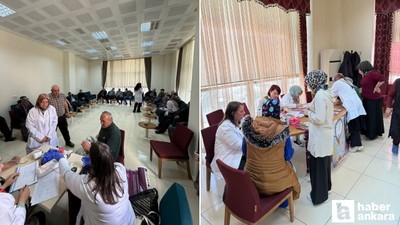 Sincan'da ücretsiz sağlık taraması gerçekleştirildi