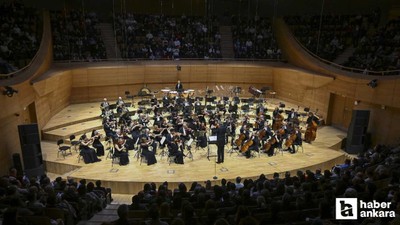 Ankara Üniversitesinin 80. yılı dolayısıyla konser düzenlendi