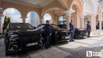 Katar'ın Ankara Büyükelçiliği 6 TOGG alımında bulundu