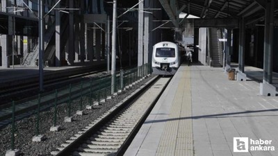 8 yılda Başkentray ile 140.3 milyon yolcu seyahat etti