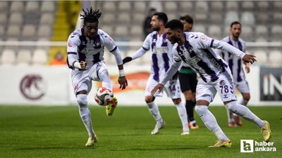 Ankara Keçiörengücü - Serik Spor maçından gol sesi çıkmadı