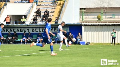 Sincan Belediyesi Ankaraspor, Karacabey Bld. maçında gol düellosu!