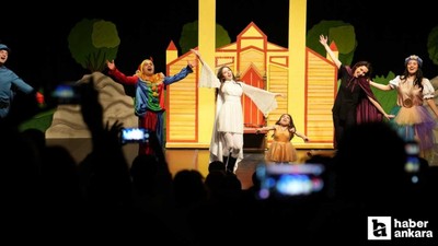 Keçiören'de çocuklar 'Sihirli Madalyon' oyunuyla buluştu