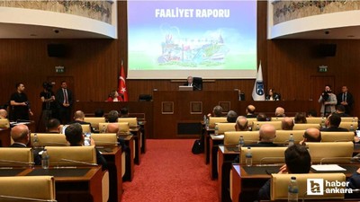 Başkan Mansur Yavaş, 2025 Yılı Faaliyet Raporu sunumunu yaptı