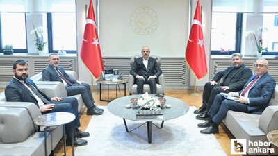 Başkan Ercan'dan Bakan Uraloğlu'na ziyaret!