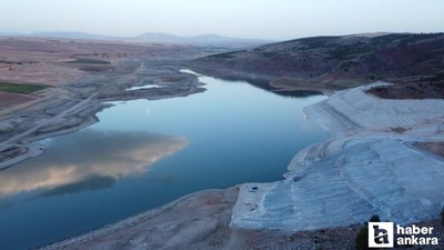Yozgat'taki Uzunlu Barajı'nda su seviyesi yükseldi