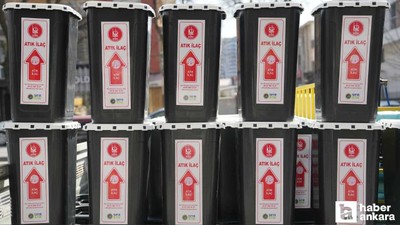 Keçiören'de çevre için yeni adım: Atık İlaç Toplama Kutuları!