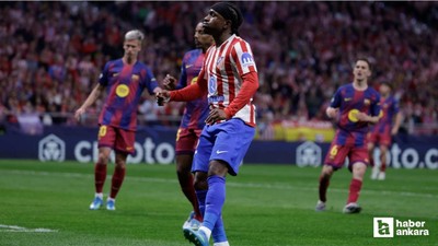 UEFA Şampiyonlar Ligi'nde PSG ve Atletico Madrid yarı finale yükseldiler