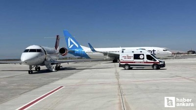 Vanlı iki çocuk için ambulans uçakla Ankara'ya getirildi