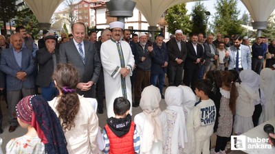 Kahramankazan'da hacı adayları kutsal topraklara uğurlandı