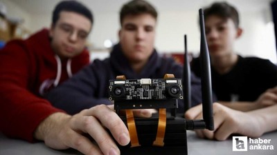 Liselilerin geliştirdiği görme engellilere destek veren robot çifte ödül kazandı!