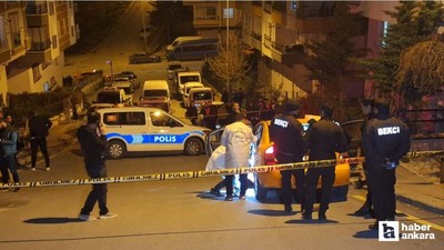 Mamak'ta ticari takside silahlı kavga: 1 ağır yaralı